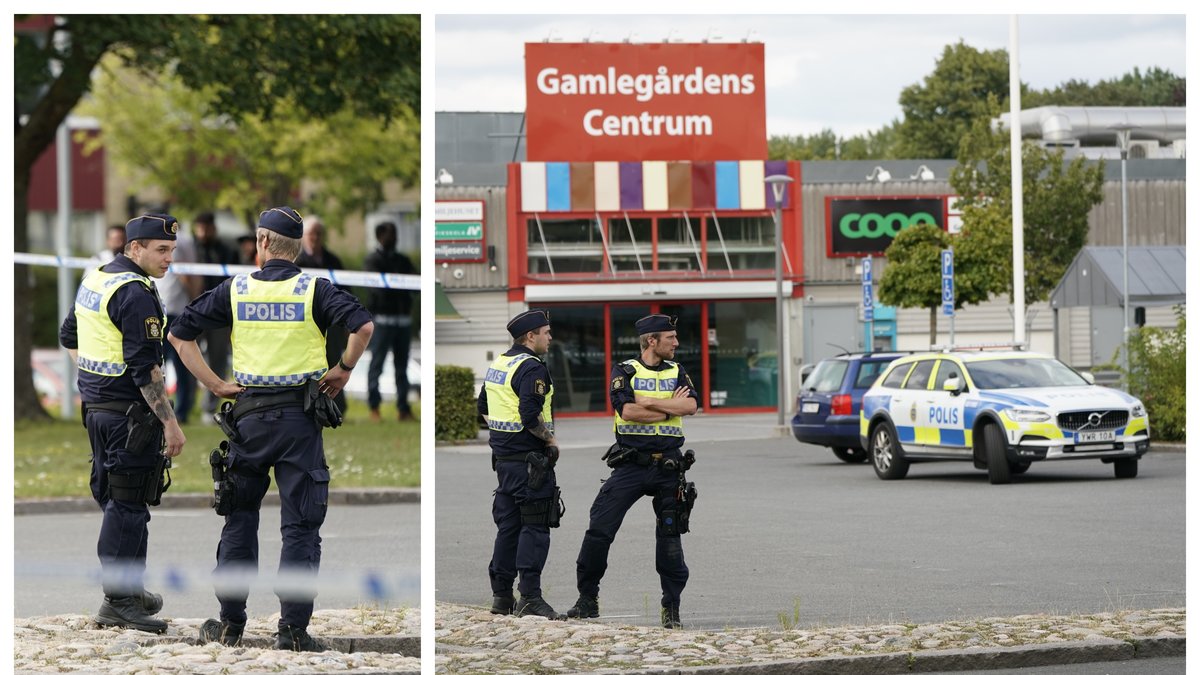 Tre personer vårdas för allvarliga skador efter skottlossning i området Näsby i Kristianstad.